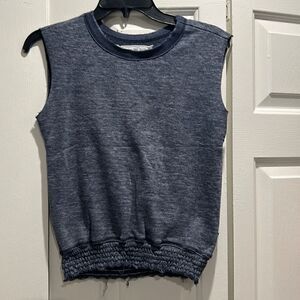T2 Love Girls blue tank Top, Size 14